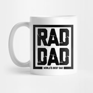 RAD DAD worlds best dad Mug